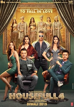 Housefull 4 (2019) Hindi Movie 720p HDRip x264 [1GB]