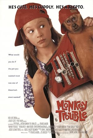 Monkey Trouble (1994) BRRip HEVC 110MB Dual Audio[Hindi]