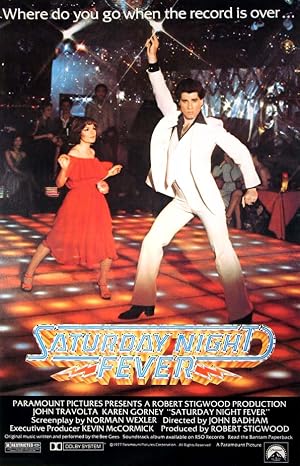 Saturday Night Fever (1977) BRRip HEVC 140MB Dual Audio [Hindi]