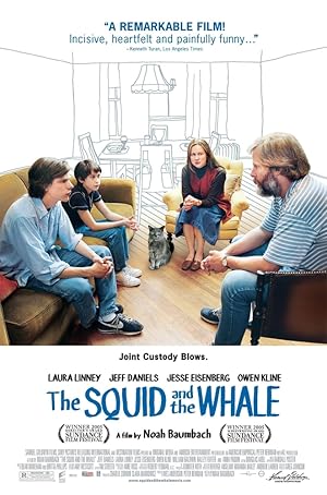 The Squid and the Whale (2005) Hindi Dual Audio BluRay 720p – 480p